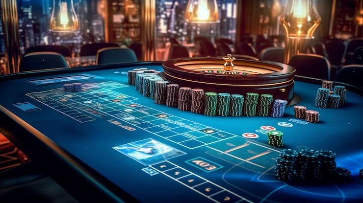 Tampilan beranda sahamtoto bernuansa neon